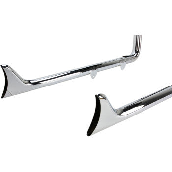 1800-1671 - 1S26E-36 Fishtail True Dual Exhaust System — without Baffles