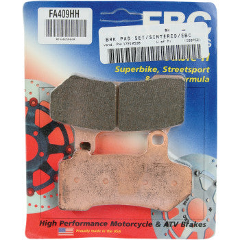 1721-0538 - FA409HH Sintered Metal Harley/Buell Brake Pad