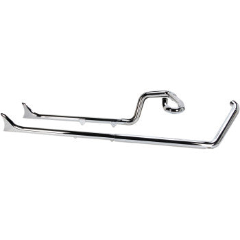 1800-1671 - 1S26E-36 Fishtail True Dual Exhaust System — without Baffles