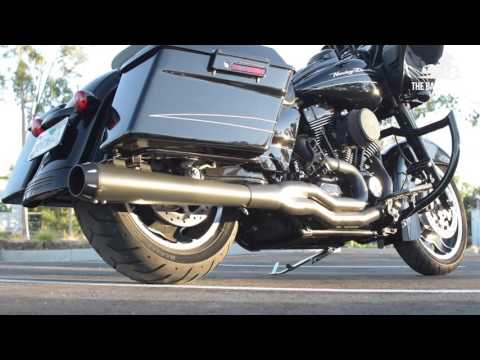 1800-1358 - FLH-747 Road Rage 2:1 B4 Exhaust System – S&S Custom Cycle